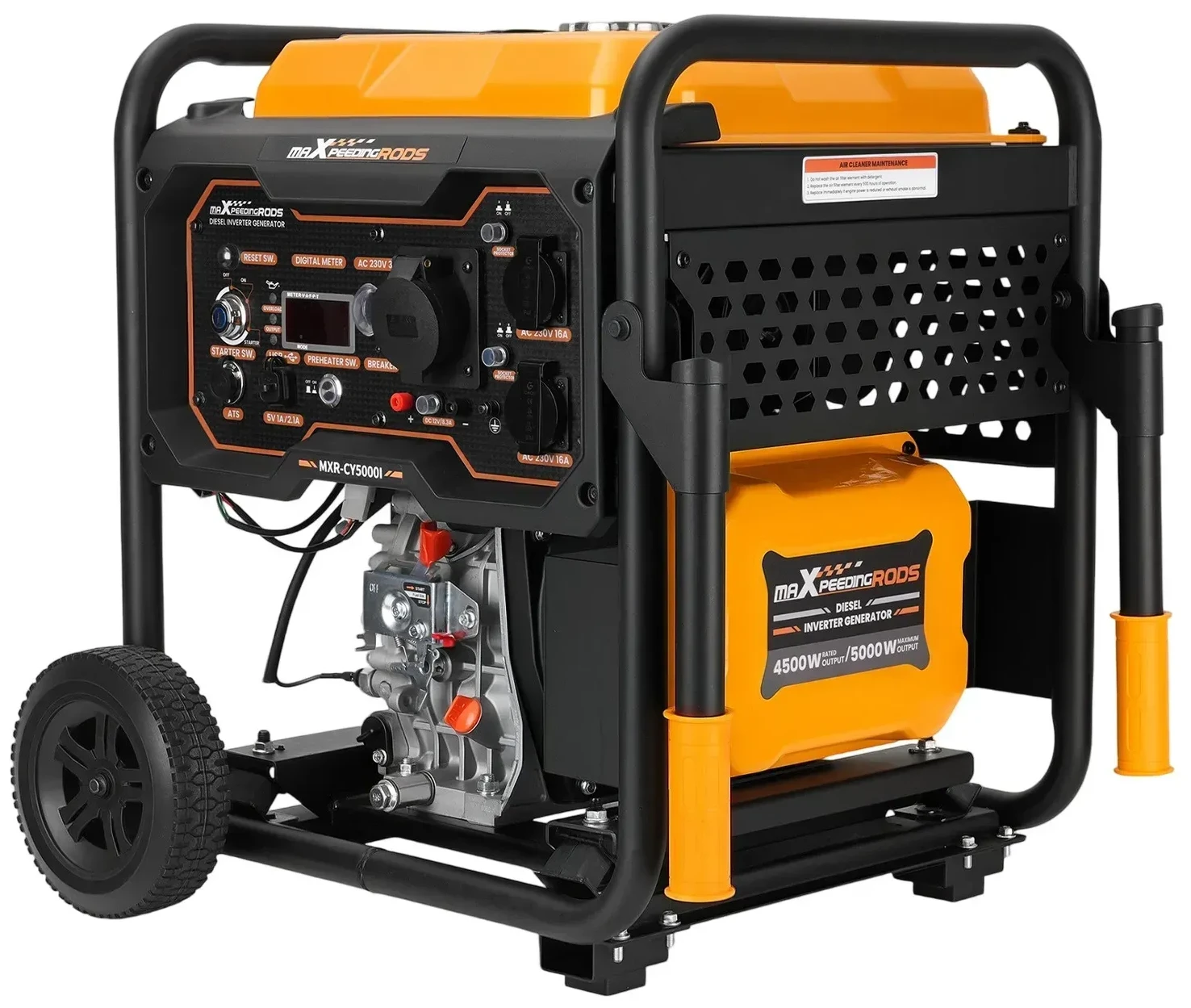 Генератор дизельний MaXpeedingRods MXR-CY5000i