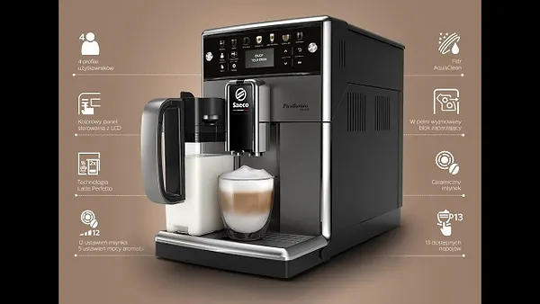 Фото - Кофемашина Saeco PicoBaristo Deluxe SM5570/10