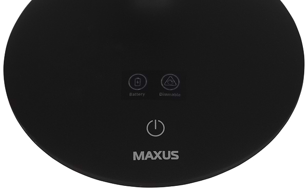 Фото - Настольная лампа Maxus DKL 6W 4100K BK square (1-DKL-002-01)