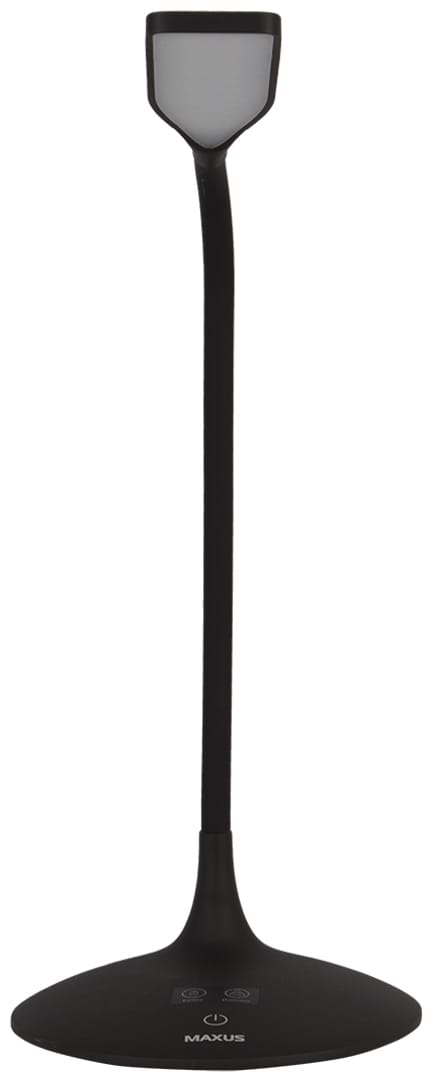 Фото - Настольная лампа Maxus DKL 6W 4100K BK square (1-DKL-002-01)