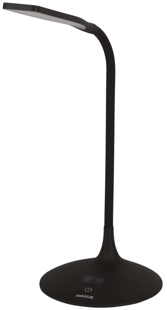 Фото - Настольная лампа Maxus DKL 6W 4100K BK square (1-DKL-002-01)
