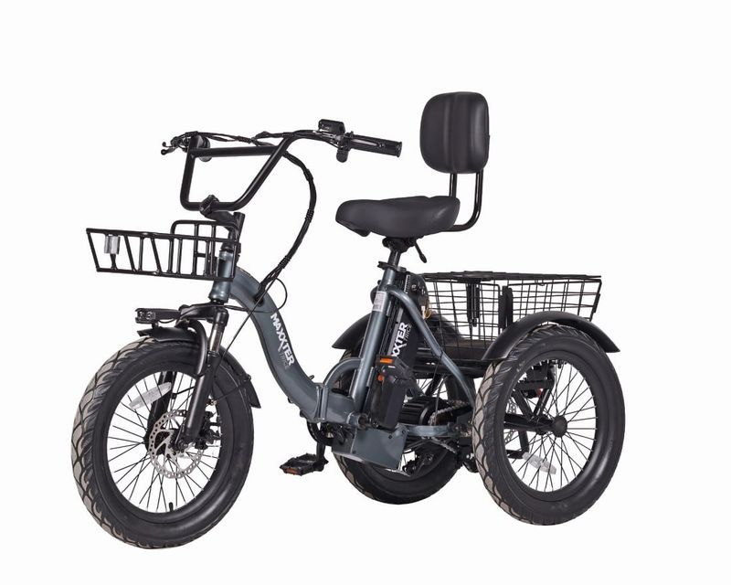 Электровелосипед Maxxter Trice gray