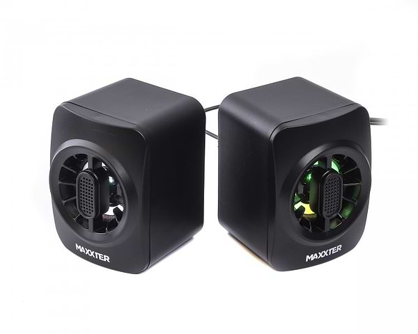 Фото - Компьютерная акустика компактная 2.0 Maxxter CSP-U005RGB