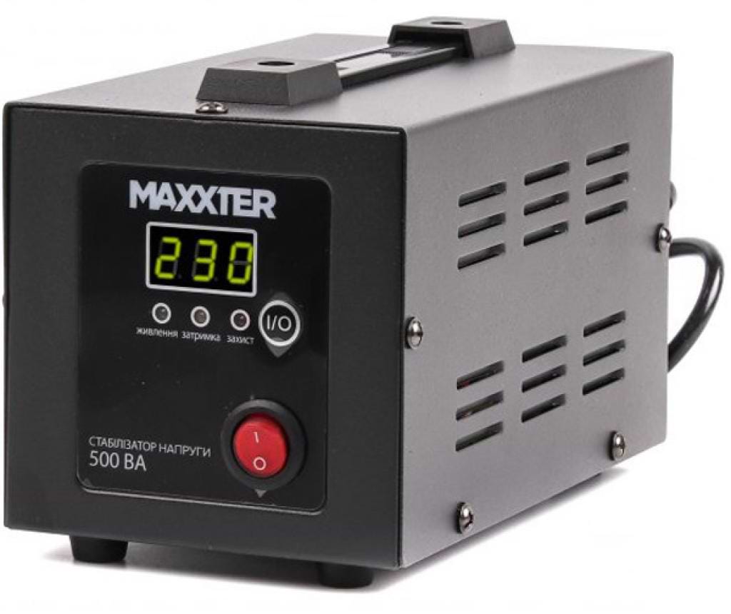 Стабилизатор напряжения Maxxter MX-AVR-E500-01