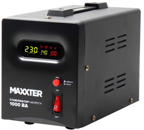 Стабилизатор напряжения Maxxter MX-AVR-S1000-01