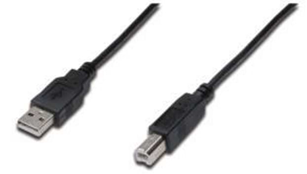 Кабель USB type A - USB type B Maxxter USB 2.0 AM - USB 2.0 BM 1.8m Ferrite (UF-AMBM-6)