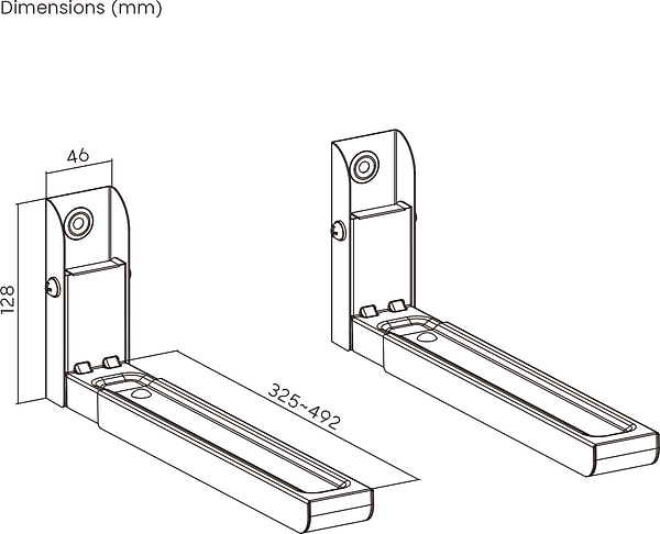Фото - Кронштейн для НВЧ iTECH MB-5 W