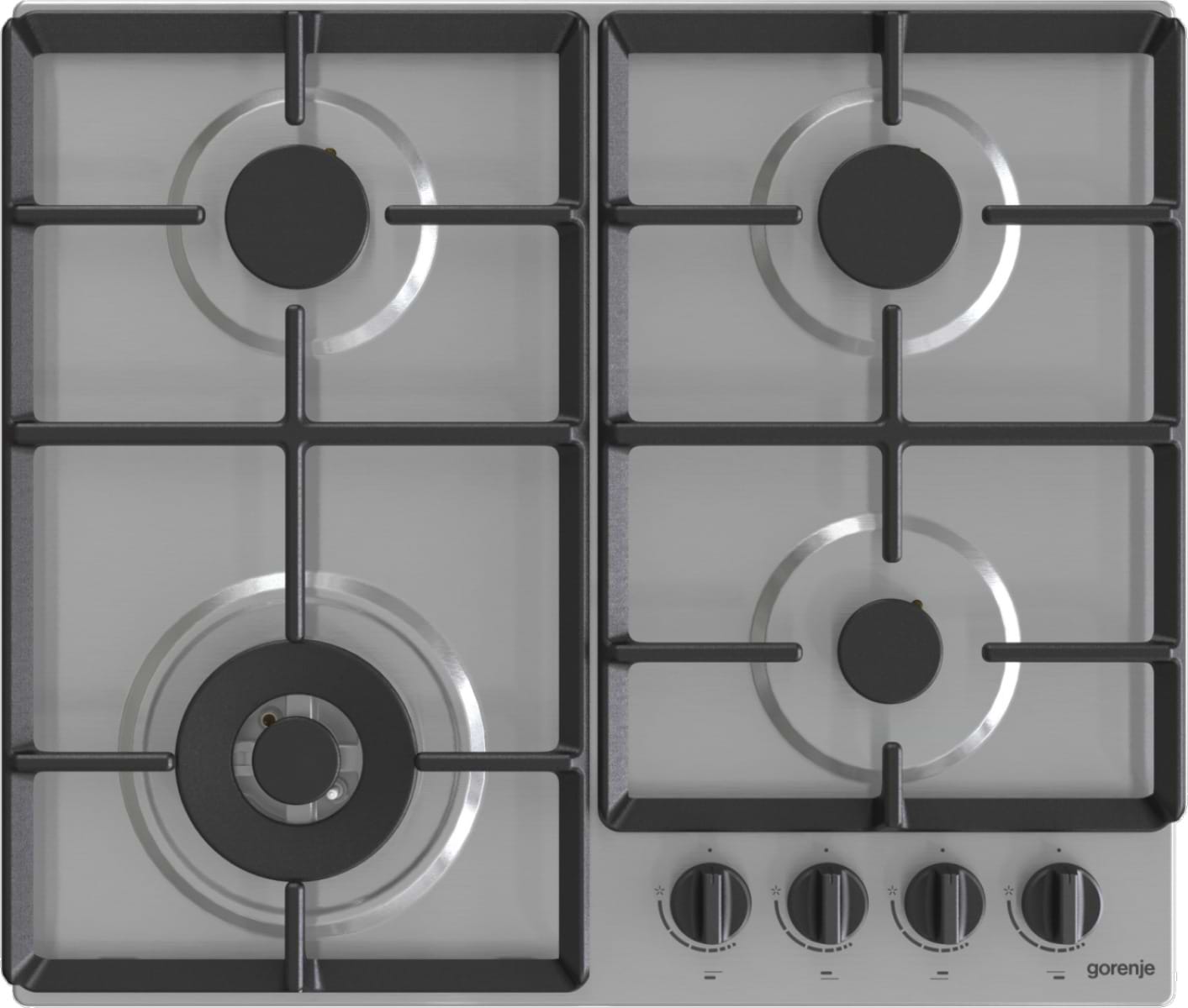 Варочная панель газовая Gorenje GW641EBX - Фото 1