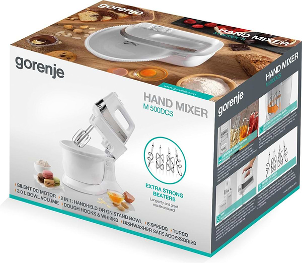 Фото - Міксер з чашею Gorenje M500DCS