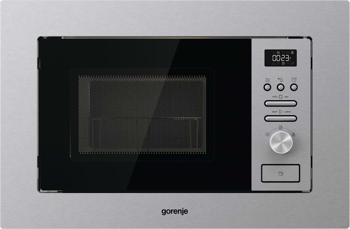 Микроволновая печь (СВЧ) встраиваемая Gorenje BMI201AG1X - Фото 1