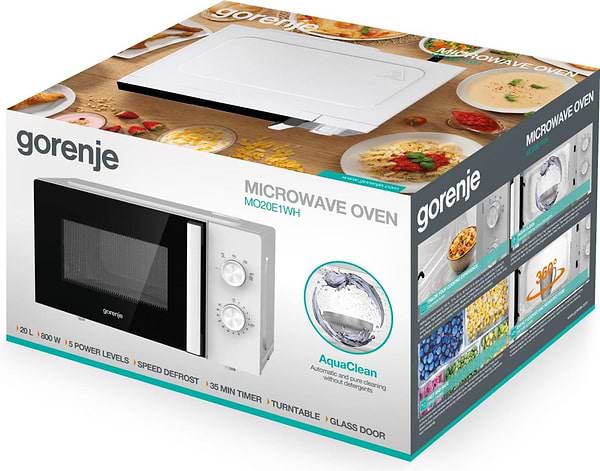 Фото - Микроволновая печь (СВЧ) Gorenje MO20E1WH