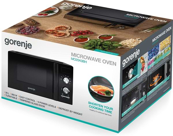 Фото - Уценка - Микроволновая печь (СВЧ) Gorenje MO 20 A3BH