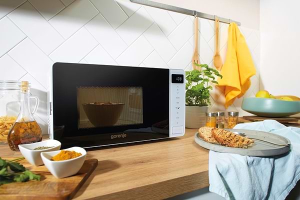 Фото - Мікрохвильова піч (НВЧ) Gorenje MO20S4W