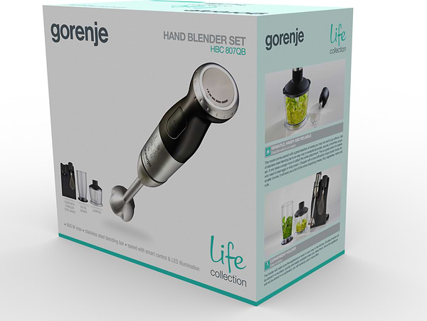 Фото - Блендер заглибний Gorenje HBC 807 QB