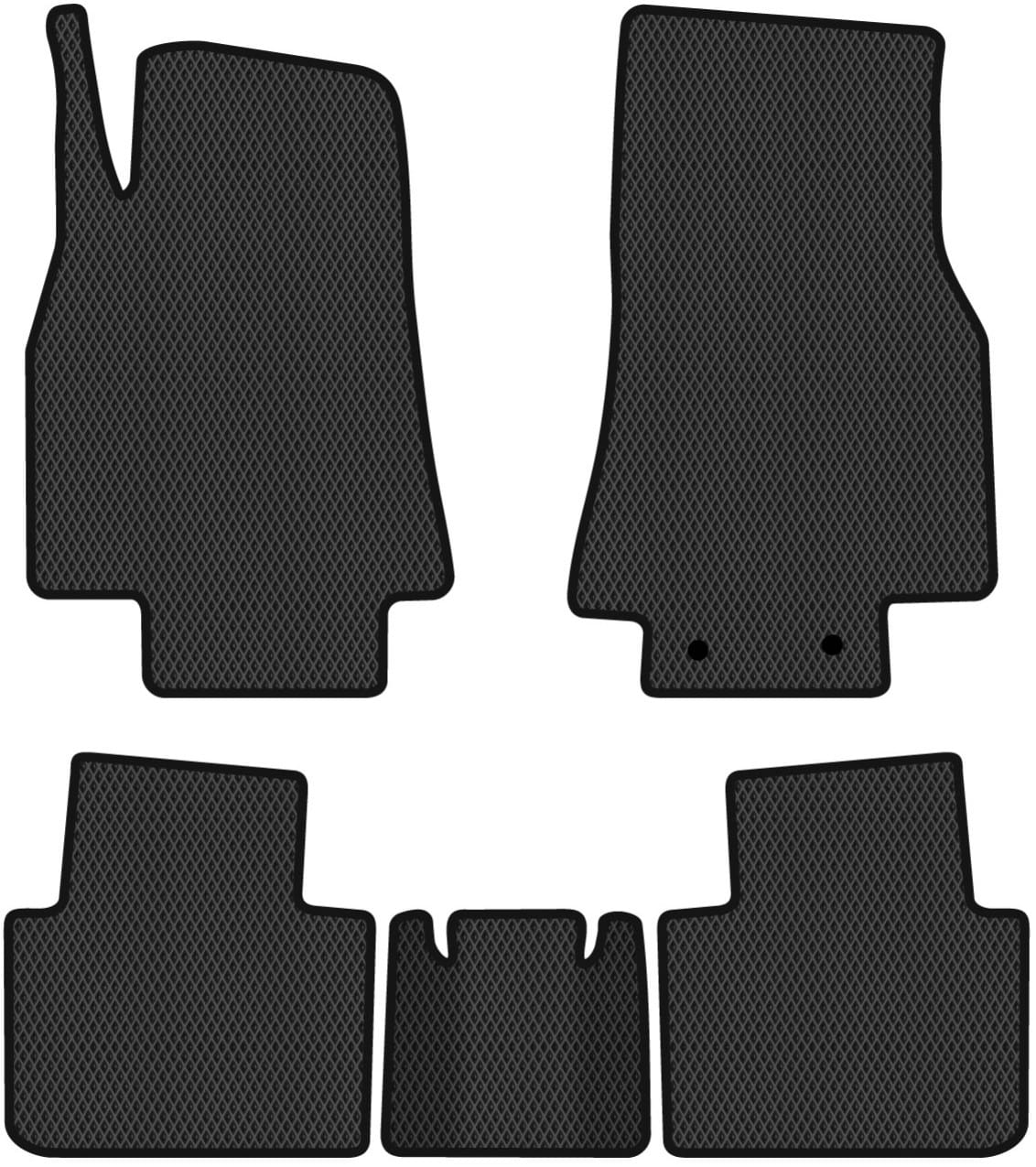 EVA килимки в салон авто EVAtech для B-Class (W245) Mercedes-Benz 2005-2011 1 покоління Htb Japan MB11479C5MS2RBB