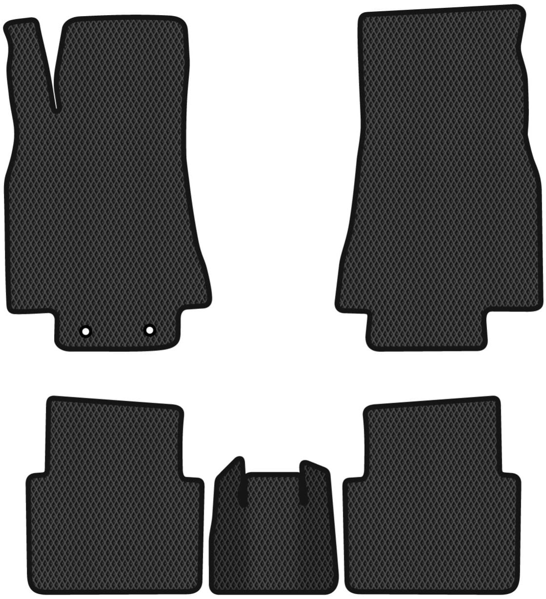 EVA коврики в салон авто EVAtech для B-Class (W245) Mercedes-Benz 2005-2011 1 поколение Htb EU MB1794C5BM2RBB