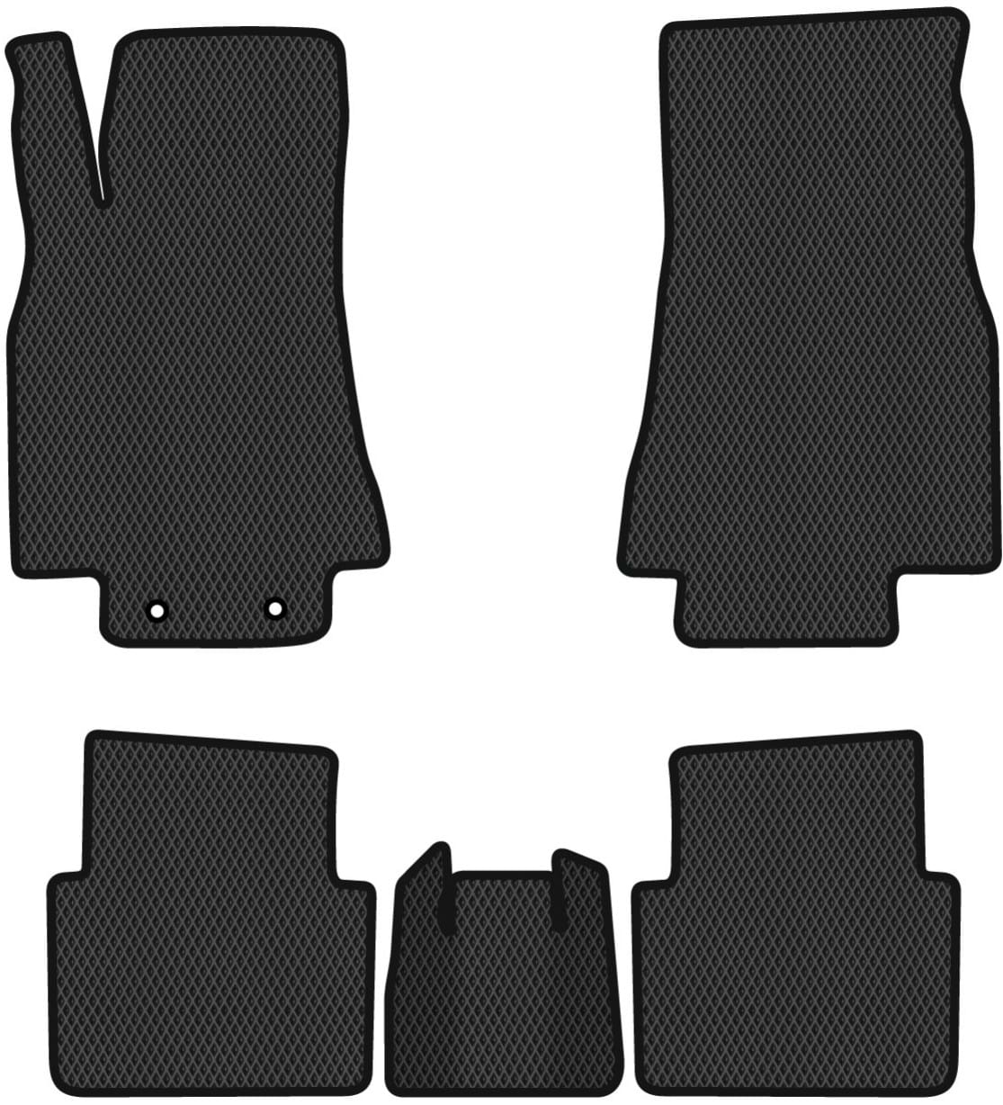 EVA килимки в салон авто EVAtech для B-Class (W245) Mercedes-Benz 2005-2011 1 покоління Htb EU MB1794C5AV2RBB