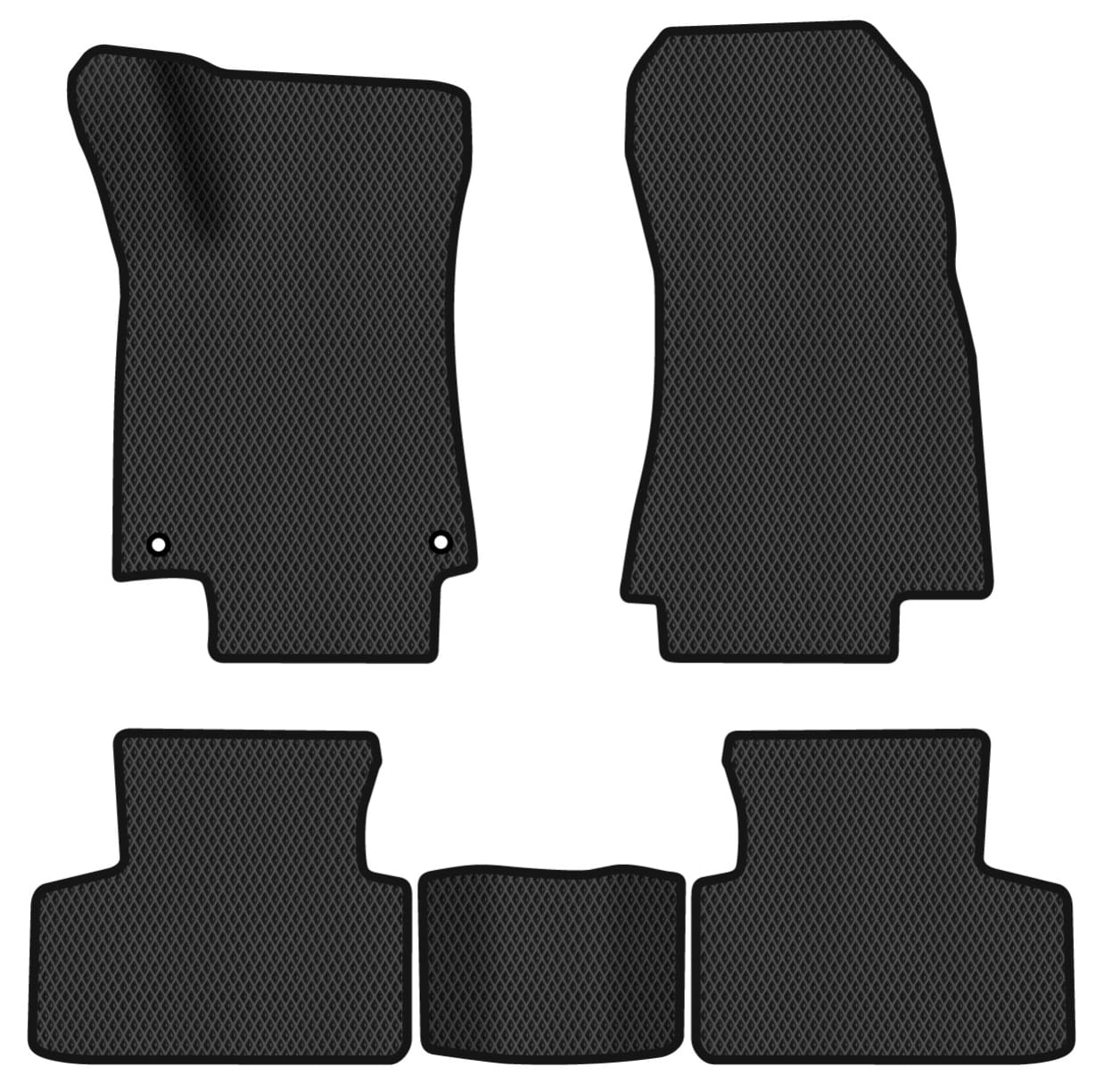 EVA коврики в салон авто EVAtech для GLB-Class (X247) 4MATIC Mercedes-Benz 2019 1 поколение SUV EU MB1799CD5AV2RBB