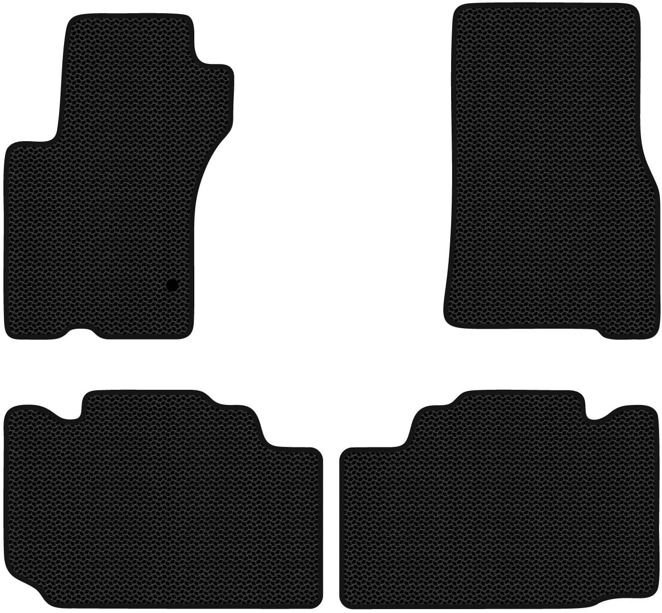 EVA коврики в салон авто EVAtech для ML-Class (W163) 5 seats Mercedes-Benz 1997-2005 1 поколение SUV EU MB21205PBC4MS1KBB