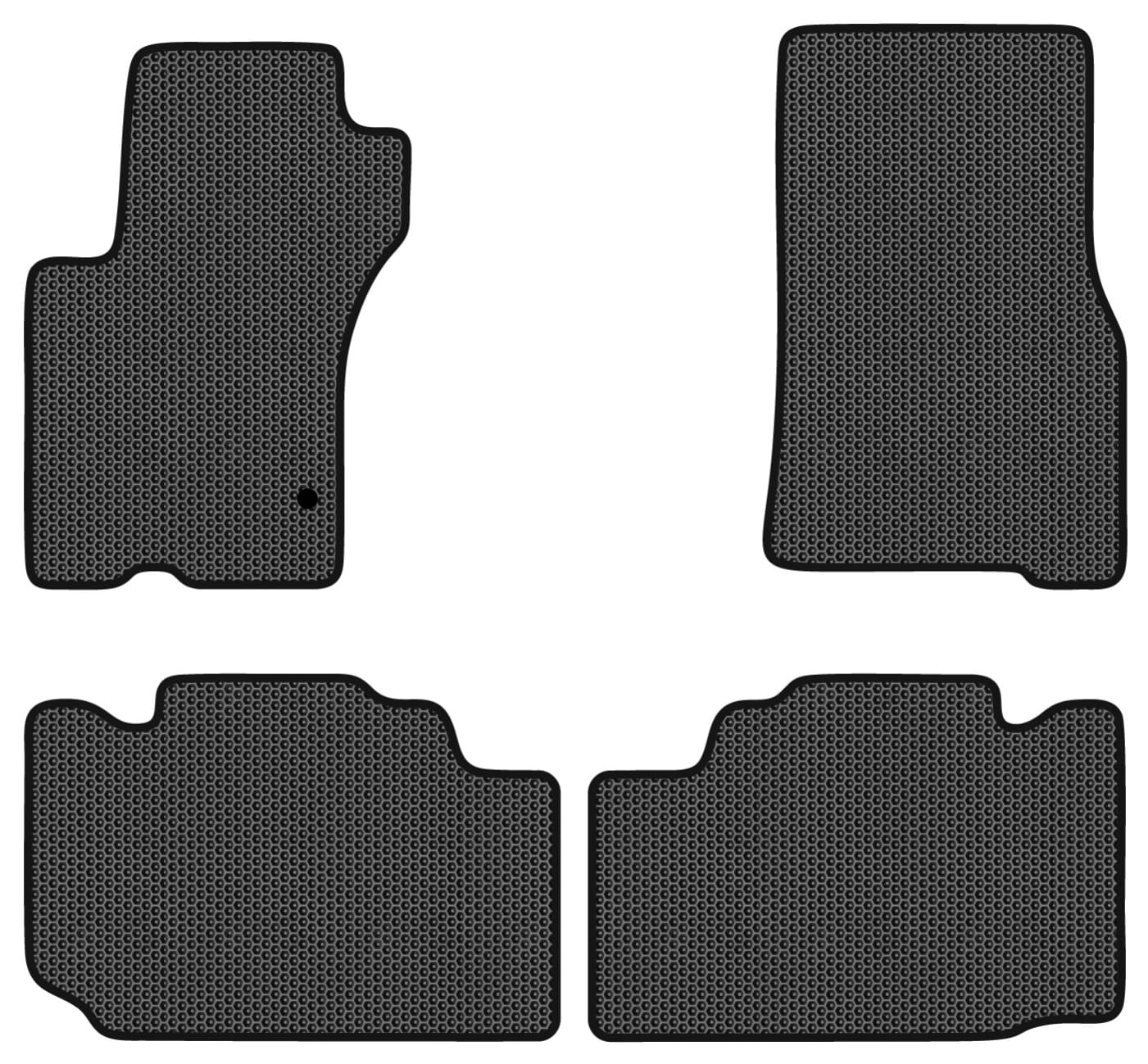 EVA коврики в салон авто EVAtech для ML-Class (W163) 5 seats Mercedes-Benz 1997-2005 1 поколение SUV EU MB21205PBC4MS1SBB