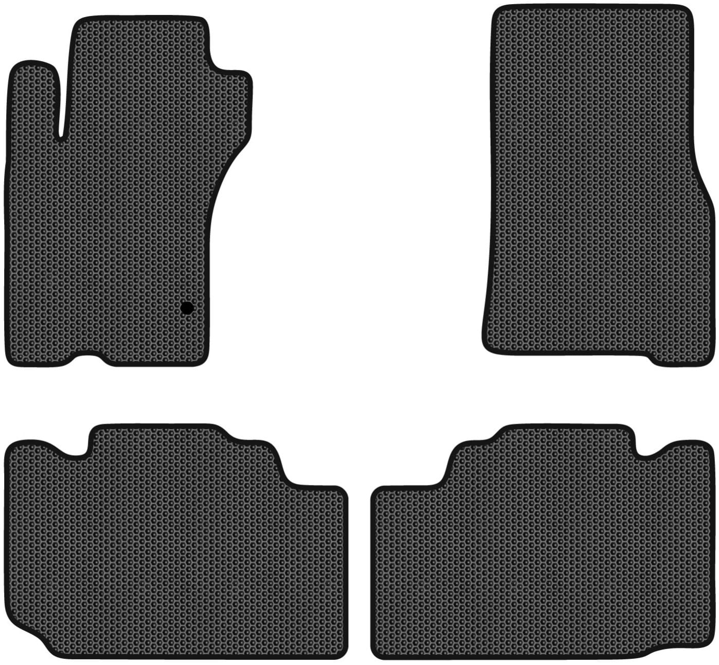 EVA коврики в салон авто EVAtech для ML-Class (W163) 5 seats Mercedes-Benz 1997-2005 1 поколение SUV EU MB21205PC4MS1SBB