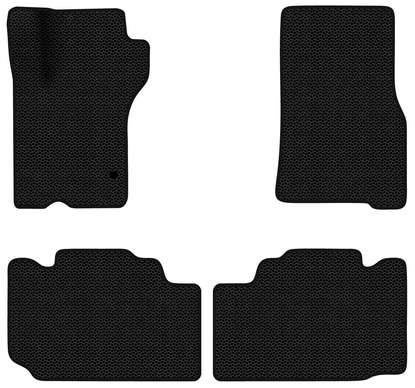 EVA коврики в салон авто EVAtech для ML-Class (W163) 5 seats Mercedes-Benz 1997-2005 1 поколение SUV EU MB21205PDC4MS1KBB