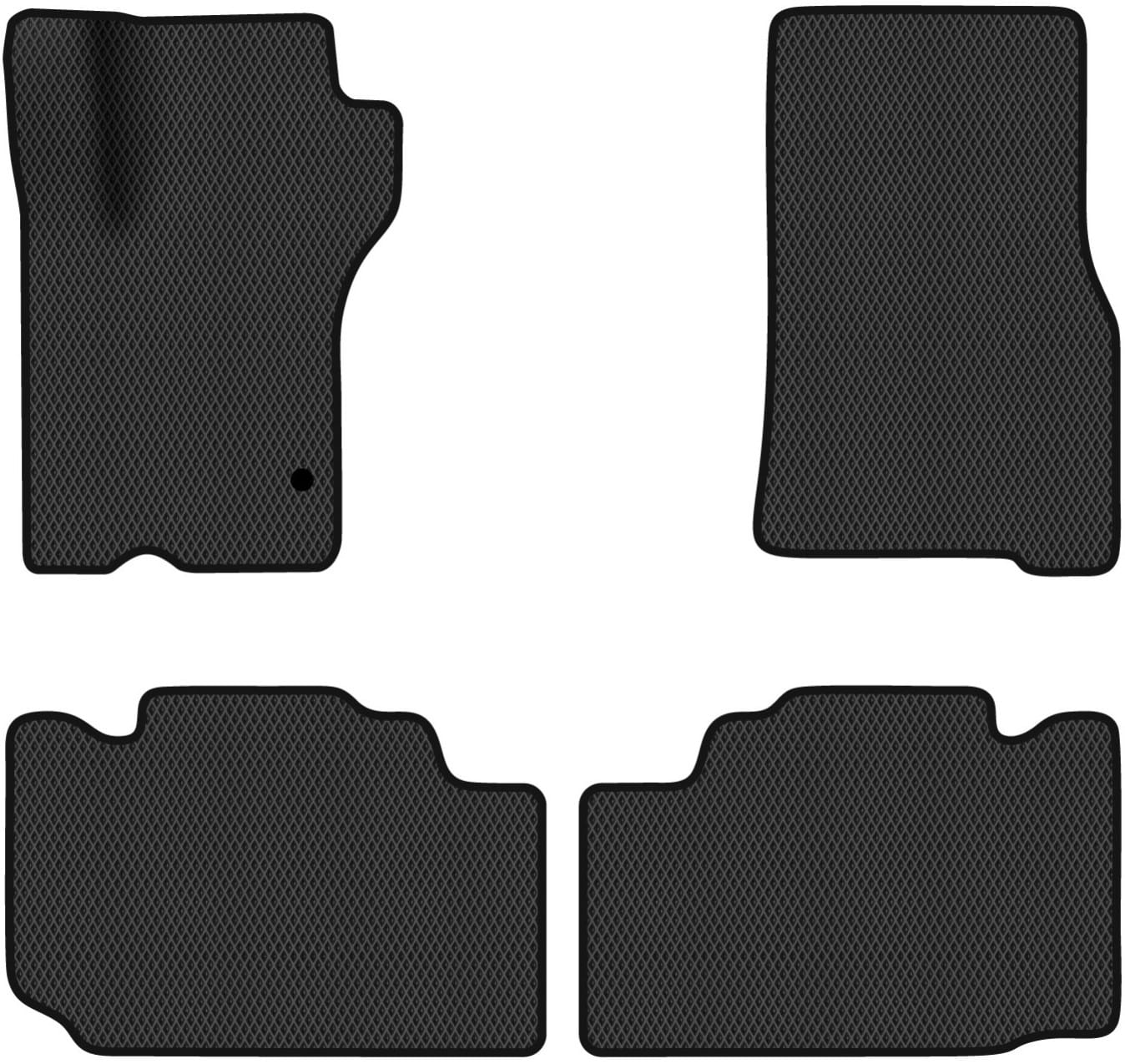 EVA коврики в салон авто EVAtech для ML-Class (W163) 5 seats Mercedes-Benz 1997-2005 1 поколение SUV EU MB21205PDC4MS1RBB