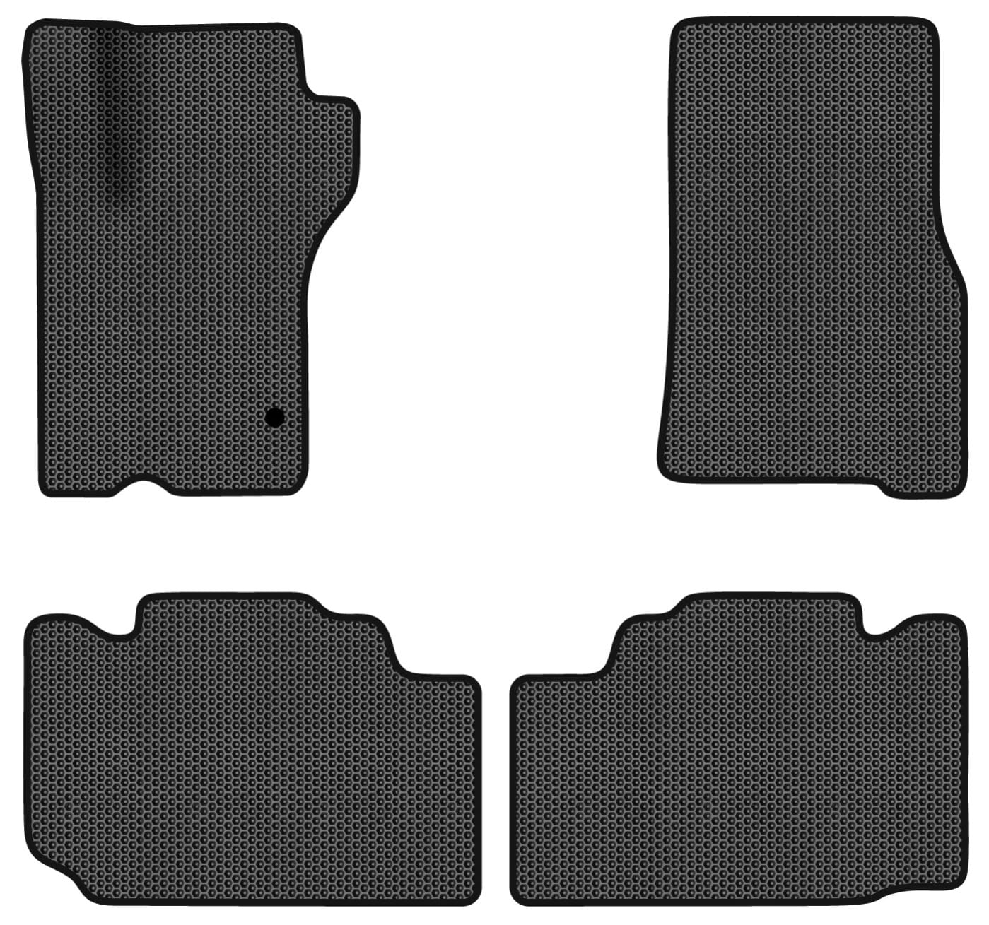 EVA коврики в салон авто EVAtech для ML-Class (W163) 5 seats Mercedes-Benz 1997-2005 1 поколение SUV EU MB21205PDC4MS1SBB