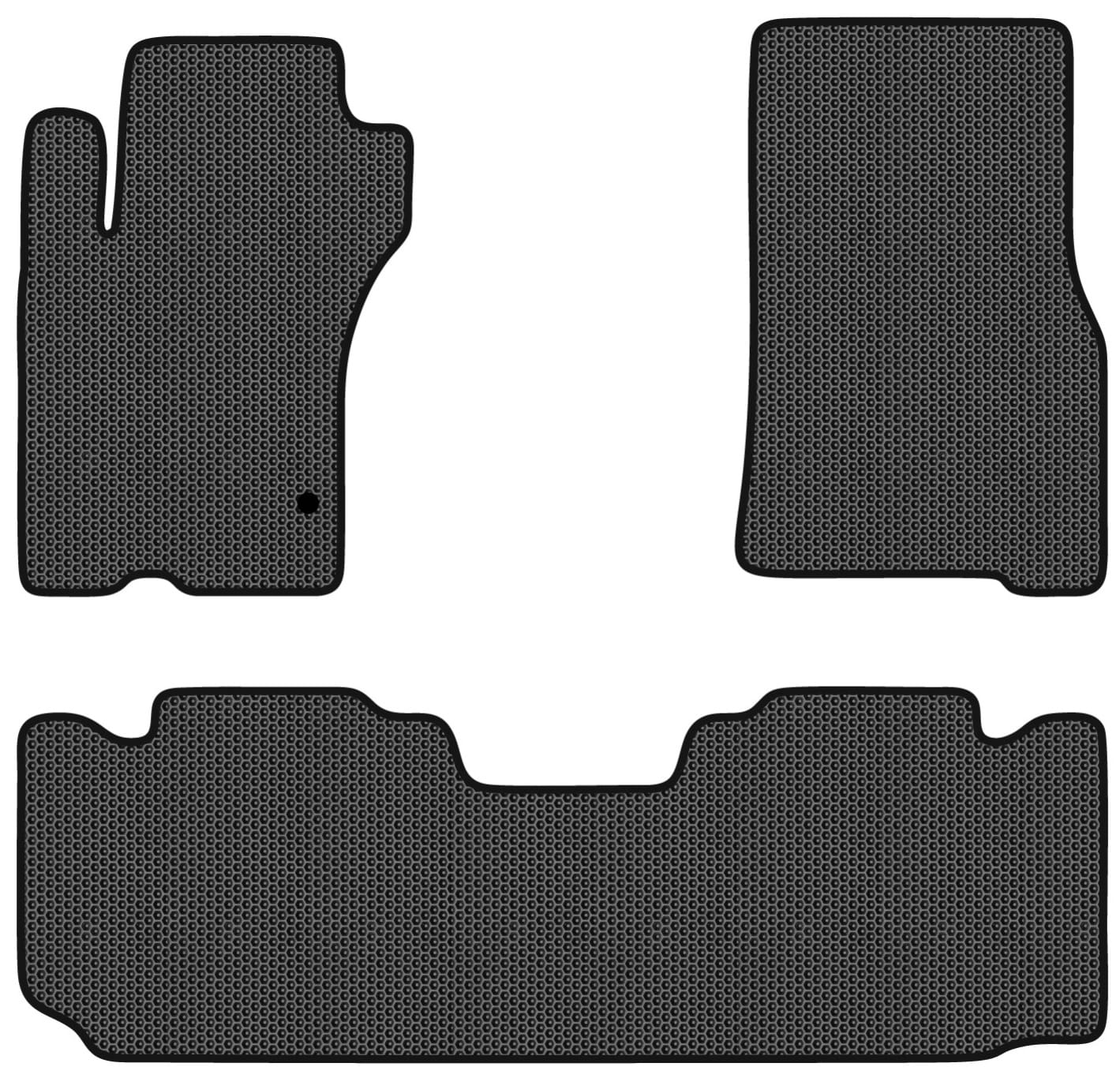 EVA коврики в салон авто EVAtech для ML-Class (W163) 5 seats Mercedes-Benz 1997-2005 1 поколение SUV EU MB21205Z3MS1SBB