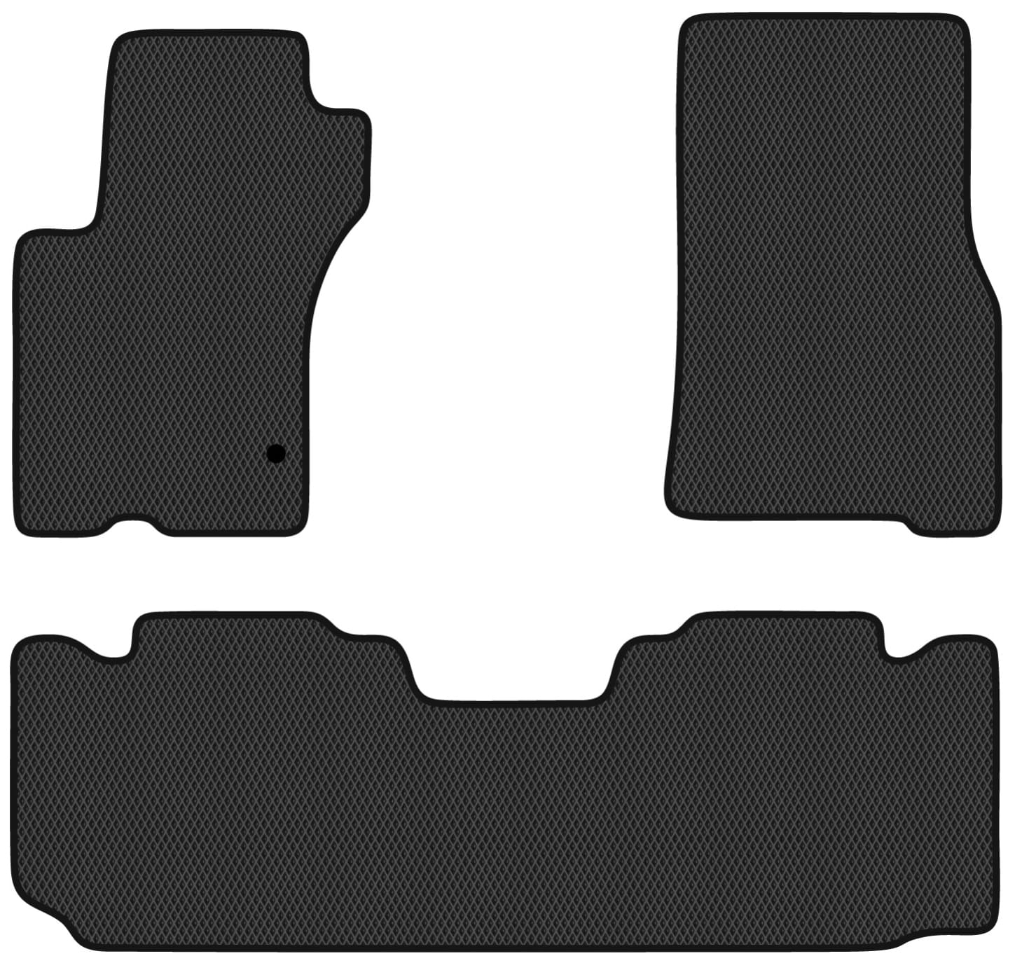 EVA коврики в салон авто EVAtech для ML-Class (W163) 5 seats Mercedes-Benz 1997-2005 1 поколение SUV EU MB21205ZB3MS1RBB