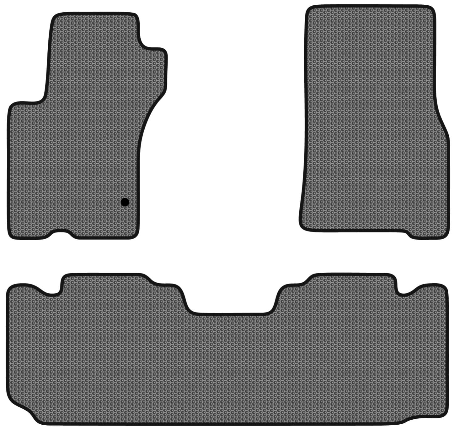 EVA коврики в салон авто EVAtech для ML-Class (W163) 5 seats Mercedes-Benz 1997-2005 1 поколение SUV EU MB21205ZB3MS1SGB