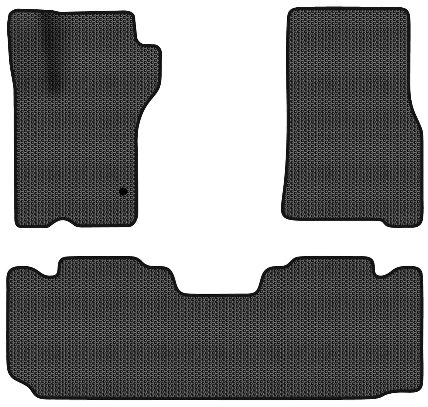 EVA коврики в салон авто EVAtech для ML-Class (W163) 5 seats Mercedes-Benz 1997-2005 1 поколение SUV EU MB21205ZD3MS1SBB