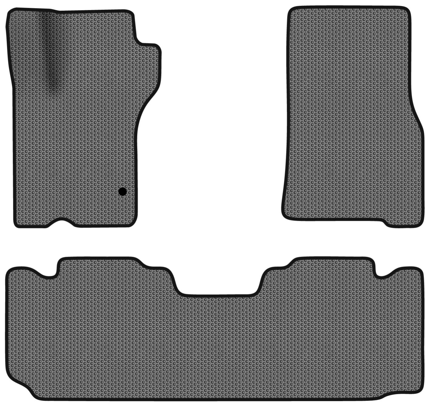 EVA коврики в салон авто EVAtech для ML-Class (W163) 5 seats Mercedes-Benz 1997-2005 1 поколение SUV EU MB21205ZD3MS1SGB