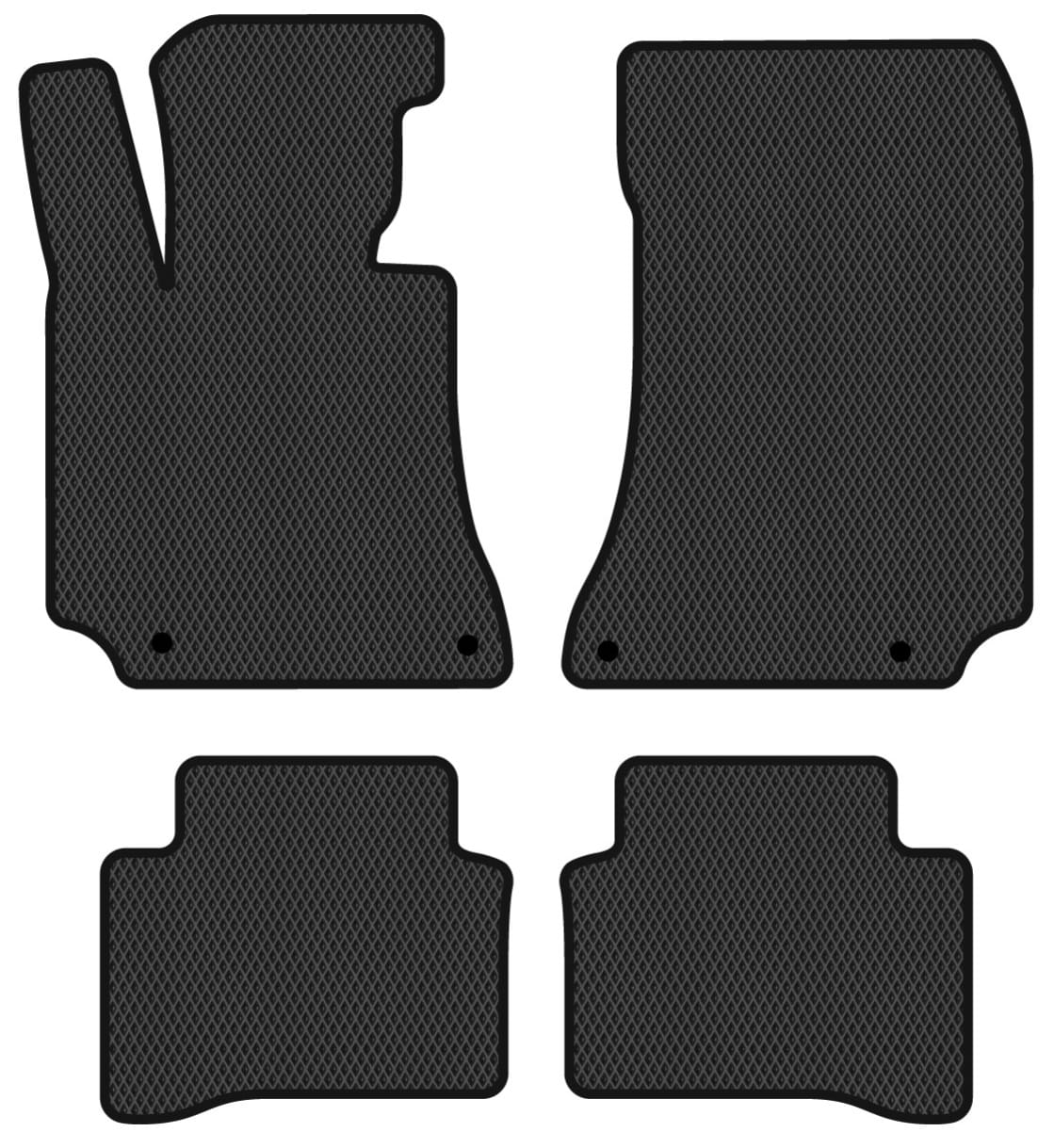 EVA коврики в салон авто EVAtech для CLS-Class (C218) 4WD Mercedes-Benz 2010-2018 2 поколение Sedan EU MB21287P4MS4RBB