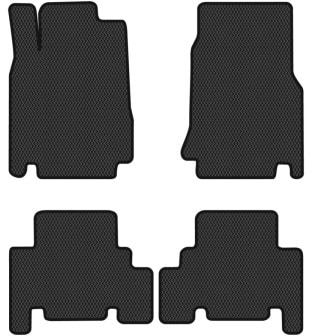 EVA коврики в салон авто EVAtech для A-Class (W168) Short Mercedes-Benz 1997-2004 1 поколение Htb EU MB21401PC4RBB
