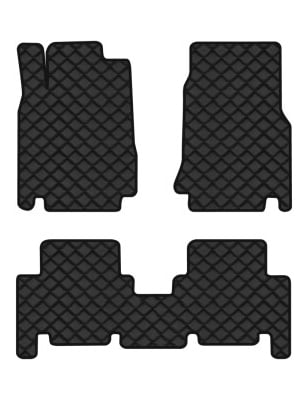 Коврики из экокожи в салон авто EVAtech для A-Class (W168) Short Mercedes-Benz 1997-2004 1 поколение Htb EU (MB21401Z3BBB)