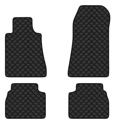 Коврики из экокожи в салон авто EVAtech для 190 (W201) Mercedes-Benz 1982-1993 1 поколение Sedan EU (MB21616PB4BBB)