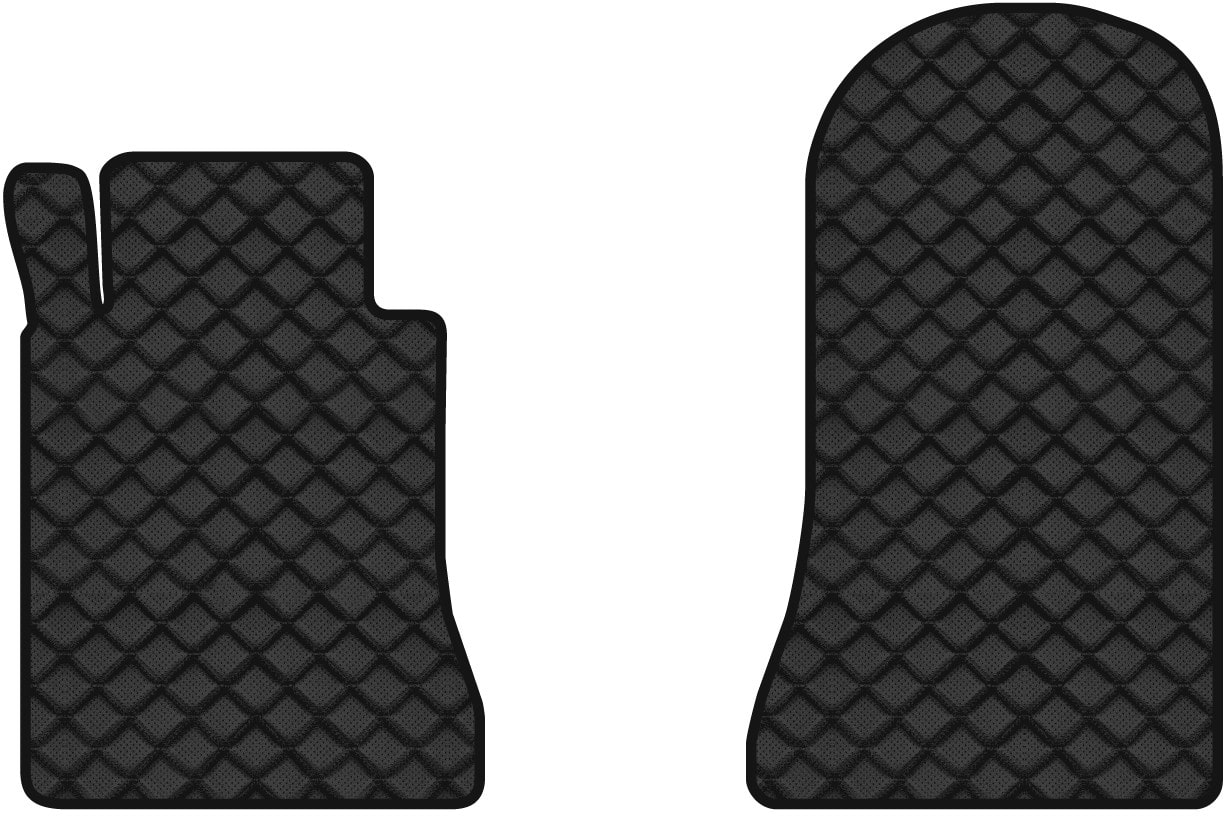 Коврики из экокожи в салон авто передние EVAtech ECO для E-Class (W124) Mercedes-Benz 1984-1997 1 поколение Sedan EU (MB21719A2BBB)