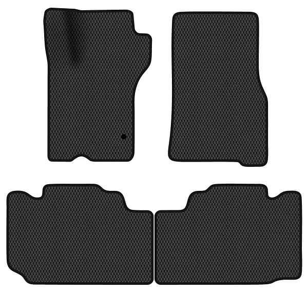 Фото - EVA коврики в салон авто EVAtech для ML-Class (W163) 7 seats Mercedes-Benz 1997-2005 1 поколение SUV EU MB23267PDC4RBB