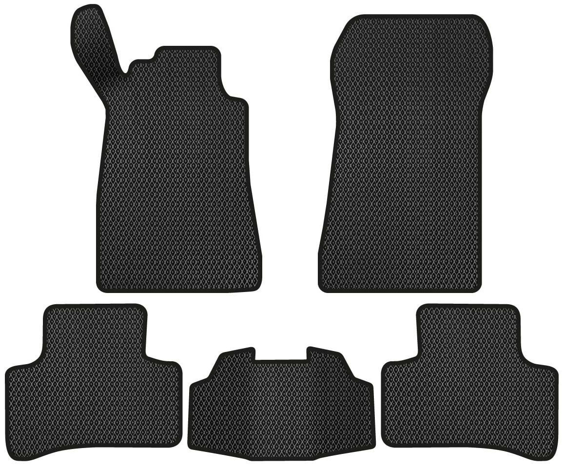 EVA коврики в салон авто EVAtech для CLK-Class (W208) (A208) Mercedes-Benz 1997-2002 1 поколение Cabrio EU MB23669C5RBB