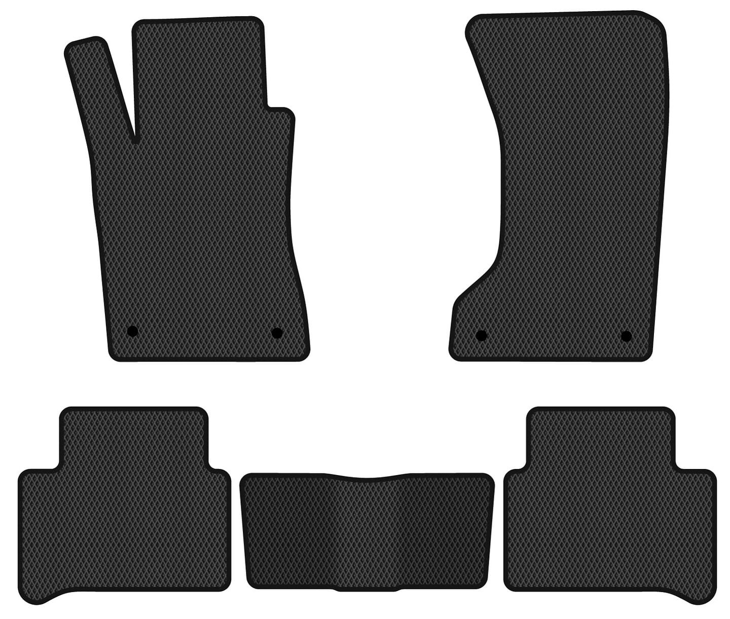 EVA килимки в салон авто EVAtech для E-Class (W211) 4WD Mercedes-Benz 2002-2009 3 покоління Sedan EU MB3158C5MS4RBB