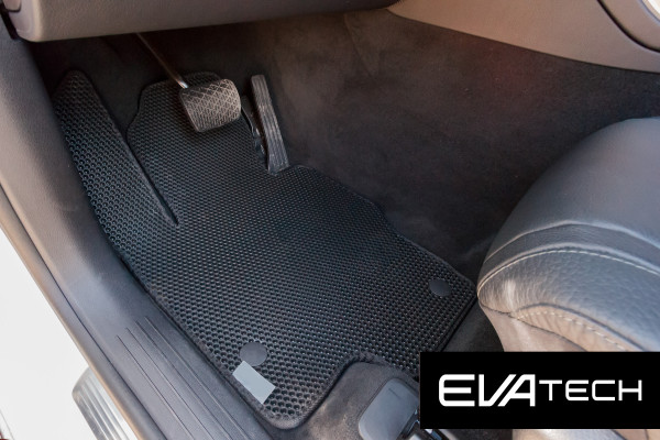 Фото - Коврики из экокожи в салон авто EVAtech для GLE-Class (W167) 5 seats Mercedes-Benz 2018 2 поколение SUV EU (MB3389C5MS8BBB)