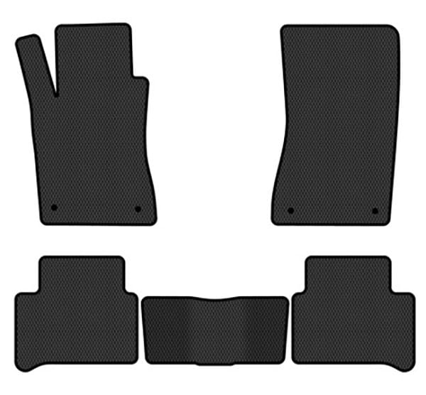 EVA коврики в салон авто EVAtech для E-Class (W211) RWD Mercedes-Benz 2002-2009 3 поколение Sedan EU MB3400C5MS4RBB