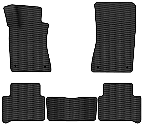 Фото - EVA коврики в салон авто EVAtech для E-Class (W211) RWD Mercedes-Benz 2002-2009 3 поколение Sedan EU MB3400CD5MS4RBB