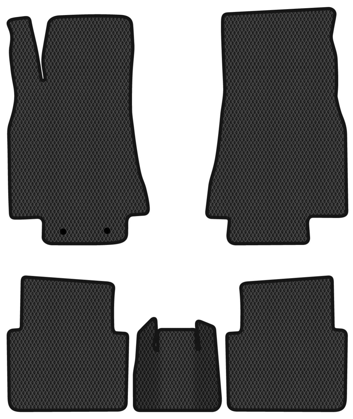 EVA коврики в салон авто EVAtech для B-Class (W245) Mercedes-Benz 2005-2011 1 поколение Htb EU (MB43189C5MS2RBB)