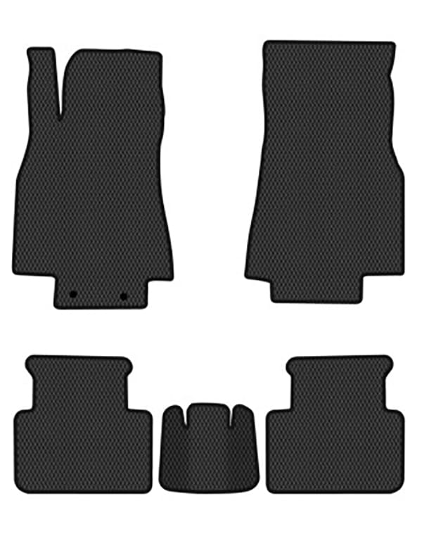 Фото - EVA коврики в салон авто EVAtech для A-Class (W169) Mercedes-Benz 2004-2012 2 поколение Htb EU MB4894C5RBB