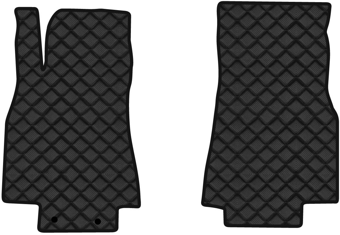 Коврики из экокожи в салон авто передние EVAtech ECO для A-Class (W169) Mercedes-Benz 2004-2012 2 поколение Htb EU (MB4894A2MS2BBB)