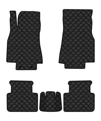 Коврики из экокожи в салон авто EVAtech для A-Class (W169) Mercedes-Benz 2004-2012 2 поколение Htb EU (MB4894C5MS2BBB)