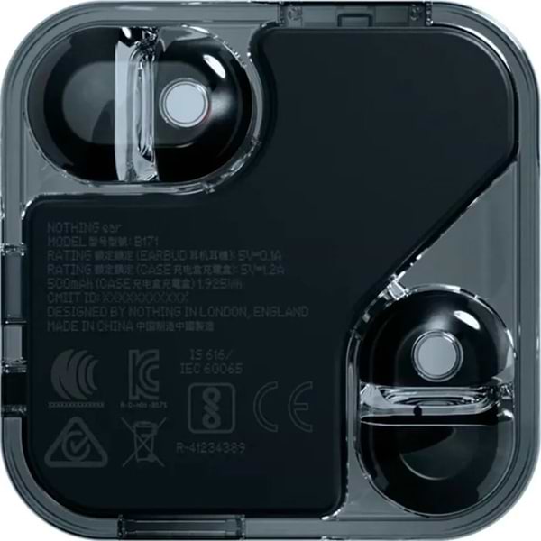 Фото - Наушники вкладыши беспроводные TWS CMF by Nothing Ear B171 (A10600061) Black