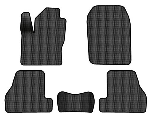 EVA коврики в салон авто EVAtech для Focus (C346) Ford 2011-2018 3 поколение Combi USA FD1598C5SBB
